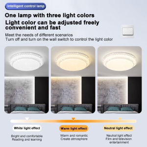 Bedroom Ceiling Lamp Led Childrens Room Small Living Room Lamps Balcony round Modern Simple Atmosphere Not Dazzling  Bedroom Light 2023 New Internet Celebrity Master Bedroom Room Lamp Minimalist Modern Super Bright LED Ceiling Lamp round Lamp