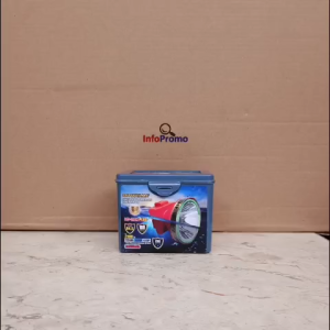 Senter Kepala Selam LED MS-216K Plus 100W Mitsuyama Cahaya Kuning Rechargeable Original.