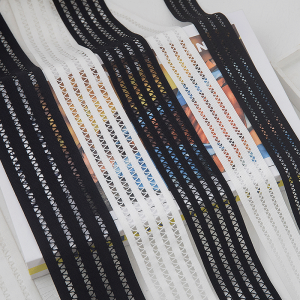 ยางยืดผ้าไหมปลาสำหรับตกแต่งเสื้อผ้า DIY ทำมือ ยางยืด ขอบกระโปรง กางเกง กระเป๋า วัสดุตกแต่ง เส้นใยไหมปลา ยางยืด ยางยืด