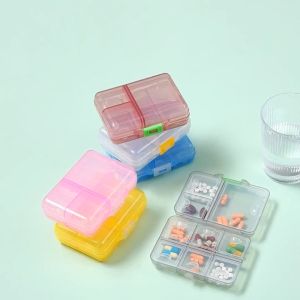 9 Grid Portable Medicine Storage Organizer Case Box Portable Med Pill First Aid Kit Container