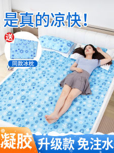 Gel Ice Pad Mattress No-Water Cooling Gel Seat Cushion for Students Dormitory Summer Temperature Control Elderly Pressure Relief