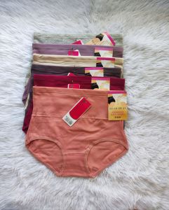3 pcs high waist panties for women cotton girdle high quality