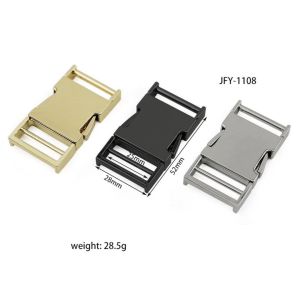 Khóa paracord kim loại thời trang mới khóa cài cho túi sách sang trọng  JFY-1108 25*28*52mm