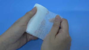 Gauze Roll Bandage for Wound Dressing Breathable and Secure - Ideal for Home Sports and Outdoor Use Sports Bandaging Polyester Bandage