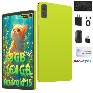 Paitanry Android 15 Tablet 8.68 Inch 8GB(3GB+5GB Expand) RAM 64GB ROM 5000mAh WiFi Bluetooth HD Portable Lightweigt Tablet PC