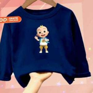 Pakaian Atasan Anak Laki-Laki/Perempuan Usia 1-12 Th Coco Baby Lengan Panjang