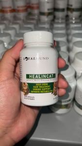 Healincat Vitamin Kucing Bulu dan Penambah Nafsu Makan Imunitas Daya Tahan Tubuh Hewan Peliharaan