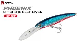 Noeby 2 Piece Trolling Minnow Fishing Lure 14cm 47g 18cm 94g Artificial Bait Thicker Fish Bone Deep Diver Floating Fishing Lure