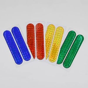 1pair 11cm Car Reflective Stickers Decal Safety Mark Door Sticker Anti-Collision Reflective Strips