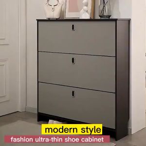 【Desiny】Double Layer Shoe Cabinet 17/24cm Outdoor Shoe Rack Cabinet Shoe Rack 110cm