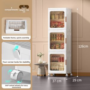MMZECE | Foldable Installation-free Storage Cabinet