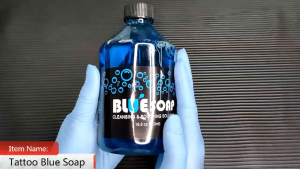Tattoo Ink Cleaner 40/500ml Premixed BLUE SOAP Tattoo Cleanser Tattoo Blue Soap Cleansing Soothing Solution Tattoo Cleaning Liquid