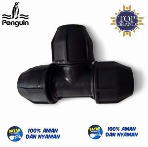 sambungan pipa hdpe EQUAL TEE ukuran 40mm atau 1 1/4 inch