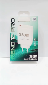Batok Adapter Kepala Casan For OPP RENO 12 PRO Fast Charger 280W Fast Charger Support Fat Charging