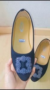 Flat Shoes Mano Mewah HR03: Sepatu Flat Mewah untuk Acara Formal