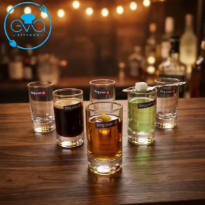 Bộ 12 Ly Rượu Thủy Tinh RTXY50 Mini 50ml Cylindrical Shot Glass.