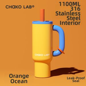 CHAKOLAB | Jumbo Straw Insulated Cup Large Capacity