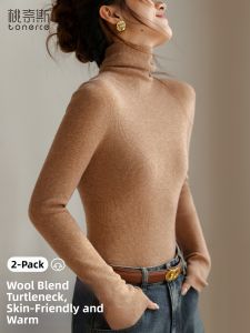 TONERCE | Turtleneck Slim Fit Winter Womens Sweater