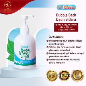 Sabun Mandi Anak Cair Baby Bubble Bath Sr Kiddos Baby Soap 100ml Perlengkapan Mandi Baby
