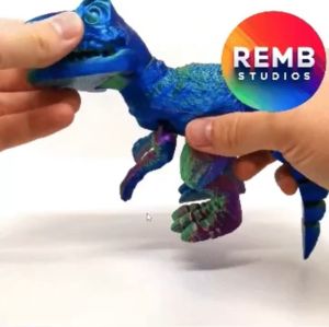 CUERO Mainan Dinosaurus T-REx Artikulasi Edukasi Anak Terlaris