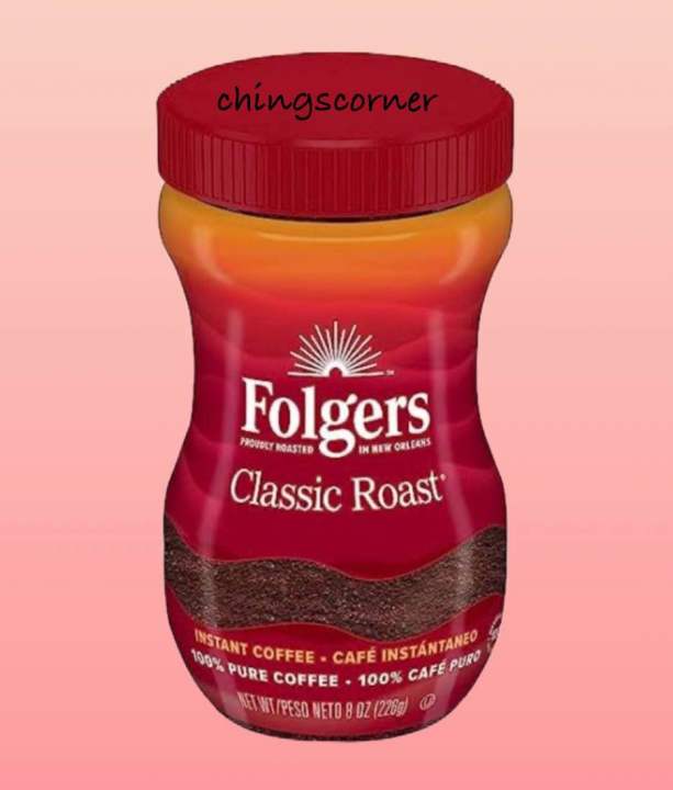 Folgers Instant Coffee Crystals, 200g, Canada, Expiry 2025 