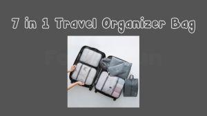 7-in-1/8-in-1 Waterproof Travel Organizer Bag Suitcase Organizer Clothing Storage Organization Bag Portable Clothes organizer