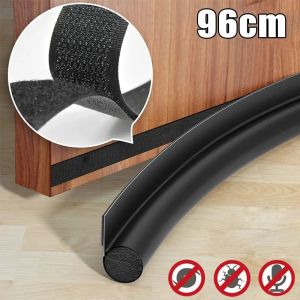 Dải Tự Dính Điều Chỉnh Được 96Cm Cách Âm Dải Thời Tiết Bằng Da Xốp Tiêu Âm Chặn Gió Cửa Thiết Bị Chống Thấm Phía Dưới Cửa