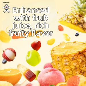 WangWang | Fruit Flavor Soft Candy 70g Lychee and Strawberry