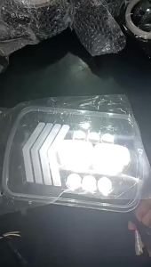 5X7 Car H4 Headlamp Signal Light 7 Square Led H4 Work Light Headlamp DRL Daytime Lamp Headlight For XJ YJ Jeep Wrangle SUV