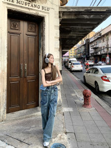 SourceWithU Original Wide Strap Wave Edge Sleeveless Top for Women Multicolor Pure Desire No Shoulder Pads Commute Style