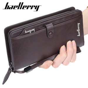 Long Zipper Mens Business Youth Multi-Card Wallet