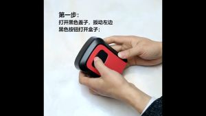Decoration password key box site installation of homestand gate wall mounted password metal anti-theft box