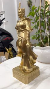 Tượng nữ tướng Lê Chân bằng đồng cao 40cm rộng 12cm nặng 3.5kg Tượng Phong Thủy Cho Bàn Làm Việc Tượng Trang Trí Phòng Khách Bằng Đồng - Lazada