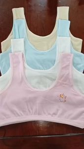 Girls Cotton Training Bra Sports Crop Top Innerwear