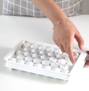 ( BISA COD ) PROMO CETAKAN ES BATU BULAT / ICE CUBE TRAY / CETAKAN PUDING / CETAKAN JELLY BULAT 33 BULATAN / TEMPAT ES / CETAKAN JELLY PUDING / CETAKAN JELLY BALL