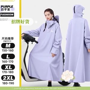 Raincoat Electric Car Electric Motorcycle Long Full Body Rainproof Poncho Mens Adjult Thickened Cycling Special Female