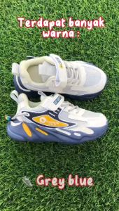 Sepatu Anak Laki Laki Sepatu Sneakers Kets Ankle Anak Remaja Tanggung Ringan Breathable