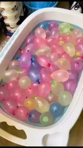{2packs} Water injection balloon childrens non-toxic summer water outdoor water fight artifact注水气球