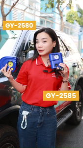 Máy Bơm Lốp Xe GOODYEAR GY-2580 Tiện Dụng Nhỏ Gọn Công Suất 30L/Phút