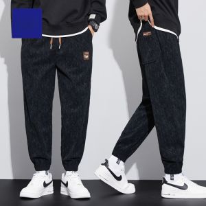 ROMON | Romon Corduroy Mens Pants Autumn Winter Trendy Brand Heavyweight Sweatpants Loose Sports Casual Long Trousers For Men