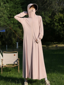 SHANCHUN | Womens Sun Protection Jacket Long Full Body with Black Brim Suitable for Petite Cool