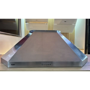 Máy hút mùi Kaff KF CN900I inox công suất 1200 m3 h thiết kế kính cong sang trọng hiện đại