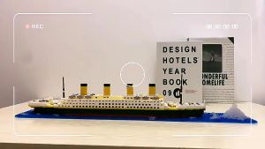 Titanic Building Blocks Titanic Ship Toy Mini Building Blocks Set 3D Puzzle DIY Educational Toys for Adult Kid Gifts New Year Gifts