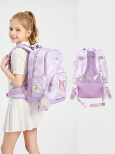 Hello Kitty | New Girls Childrens School Bag 8-Dimensional Load Reduction Fall-Proof