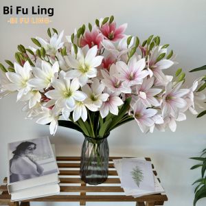 BAIFULING | Silk Touch Millennium Magnolia Artificial Hand Bouquet for Wedding Photography