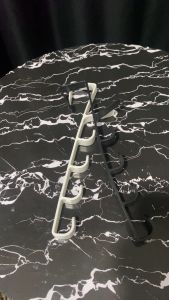 GANTUNGAN BAJU BELAKANG PINTU 5 KAIT BAHAN PLASTIK / HANGER PINTU SERBAGUNA