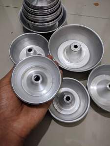 Grosir 1 lusin Loyang Tulban press 8 cm / tulban mini 8 cm / pulde / bolu bima