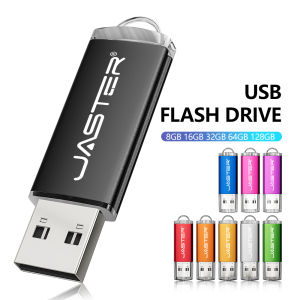 Jaster | High Speed Colorful Usb Flash Drive 2.0 Metal Pendrive 32gb 16gb 1gb 64gb Pen Drive Memoria Usb Photography Gifts Memory Disk