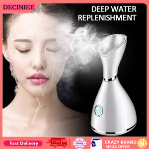 DECINIEE Nano Ionic Facial Steamer Hot Steamer SPA Moisturizing Sprayer Face Steaming Hydrating Skin Care Beauty Device Facial Humidifier