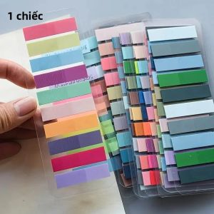 200 Miếng Dán Văn Phòng Phẩm Trong Suốt PET Huỳnh Quang Cổ Điển Châu Âu Màu Sắc Hỗn Hợp Để Tổ Chức Văn Phòng Và Ghi Âm